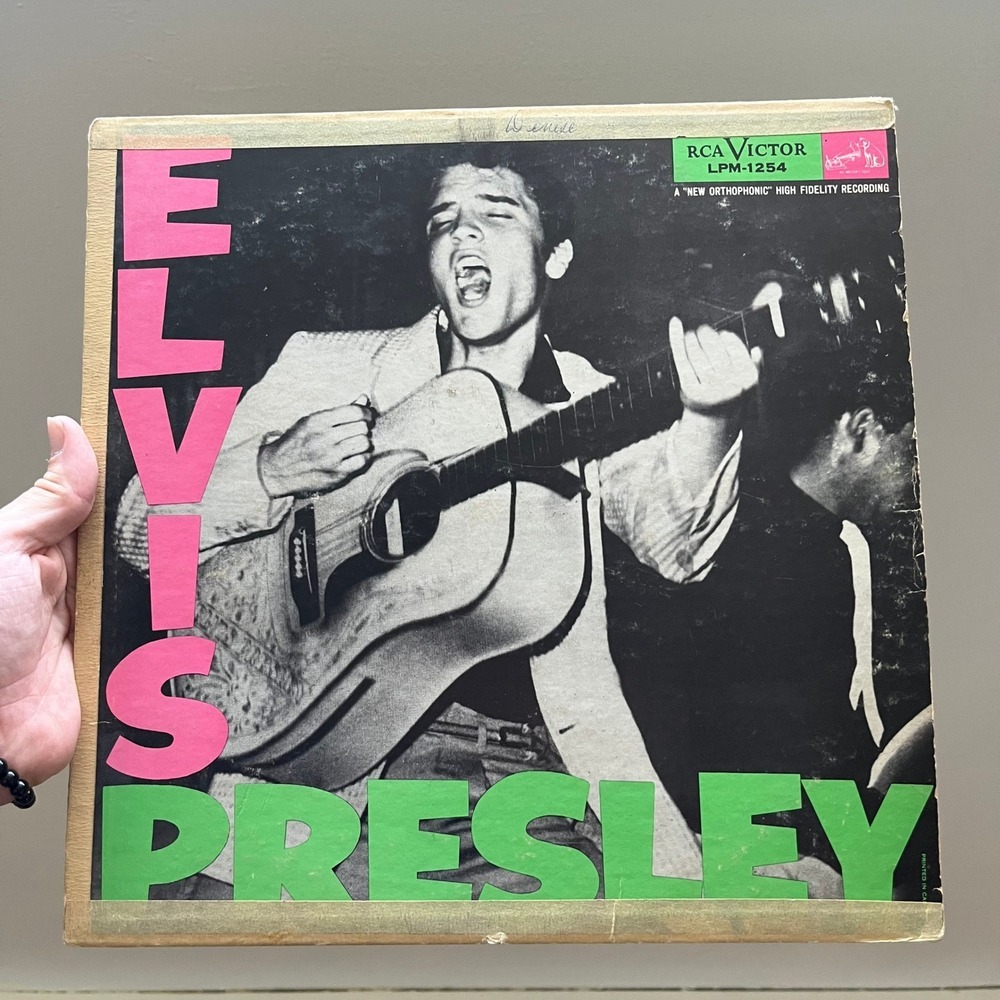 Elvis Presley Self Titled Debut Vinyl LP RCA Victor LPM-1254 Canadian Pressing